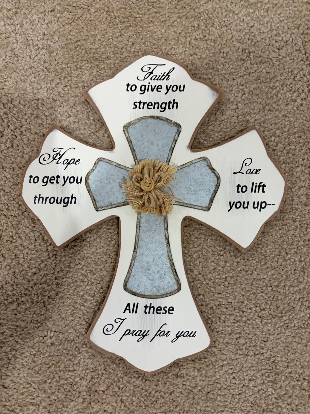 Faith Cross Wall Decor